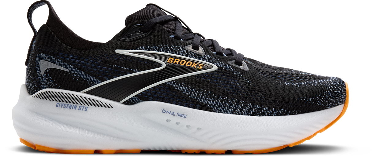 M Brooks Glycerin GTS 22 Black Country Blue Orange Pop