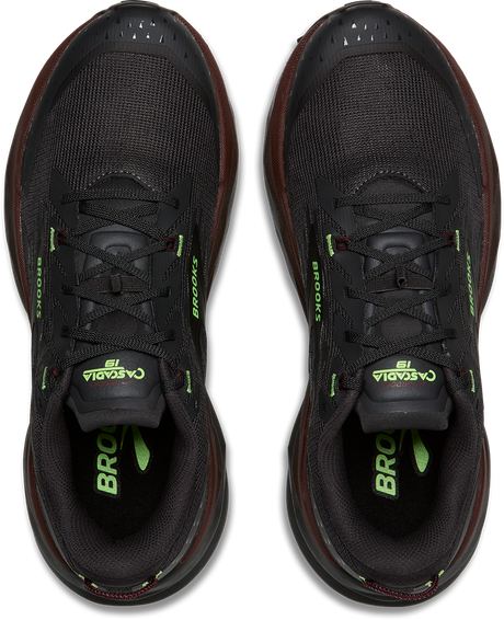 M Brooks Cascadia 19 Phantom Rum Raisin Green
