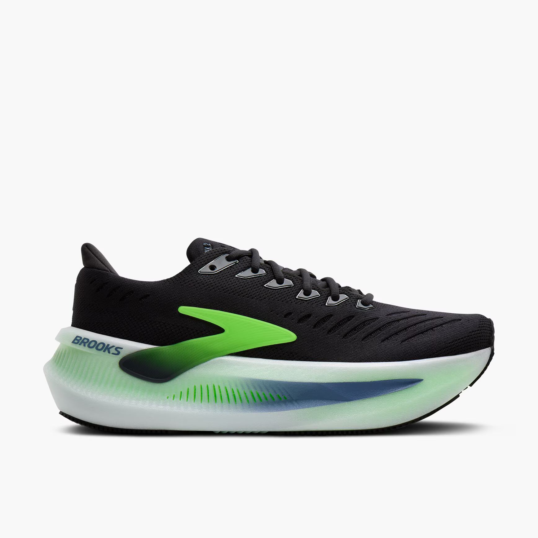 M Brooks Glycerin Max 2 Phantom/White/Green Gecko – Frontrunners