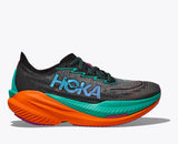 M Hoka Mach X 2 Black Electric