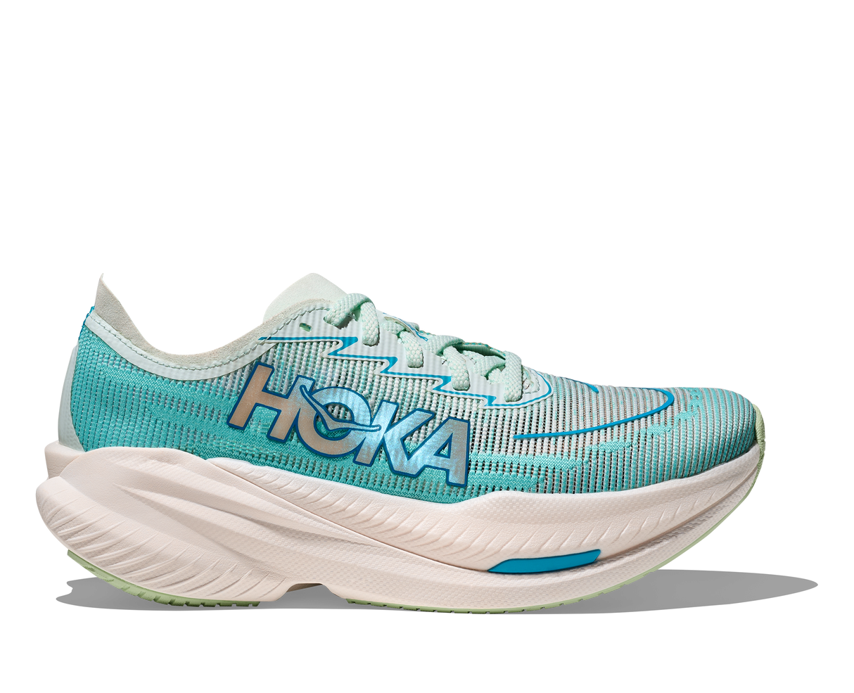 W Hoka Mach X 2 Snow Melt Blue Spark