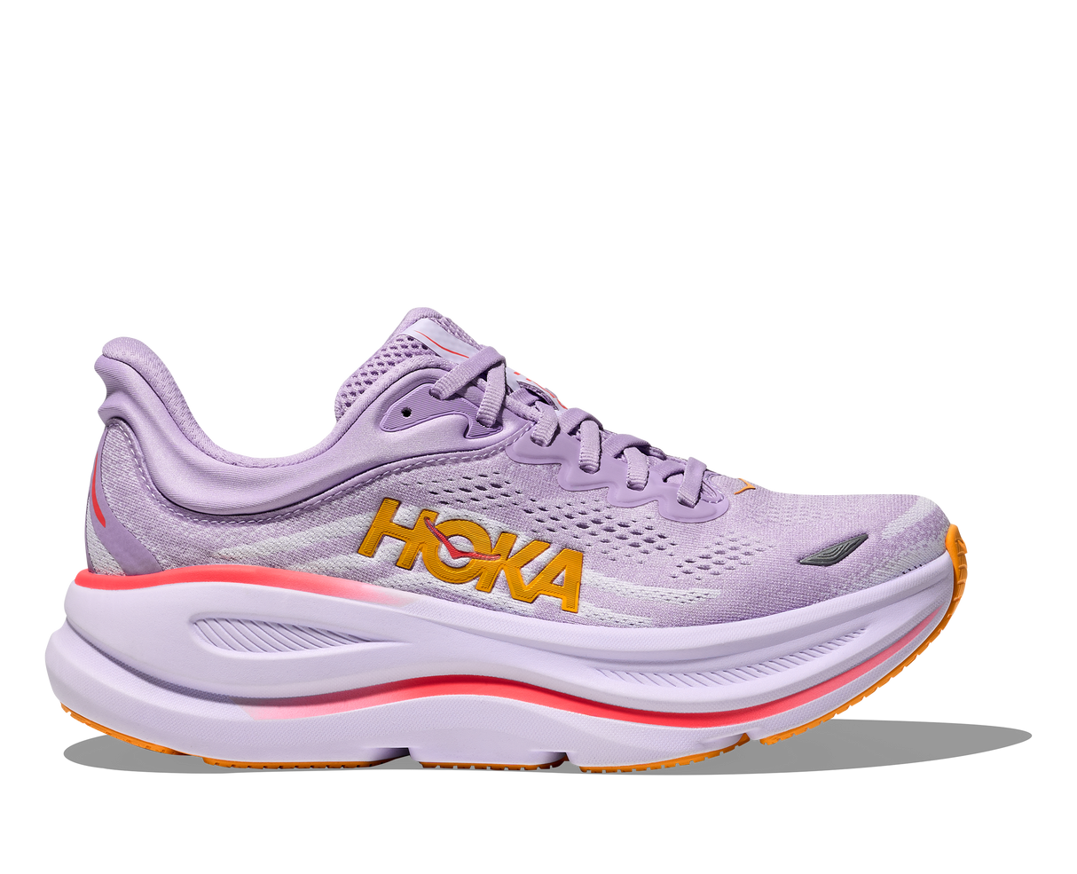 W Hoka Bondi 9 Aster Flower Starlight Glow