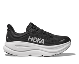 W Hoka Bondi 9 Black White