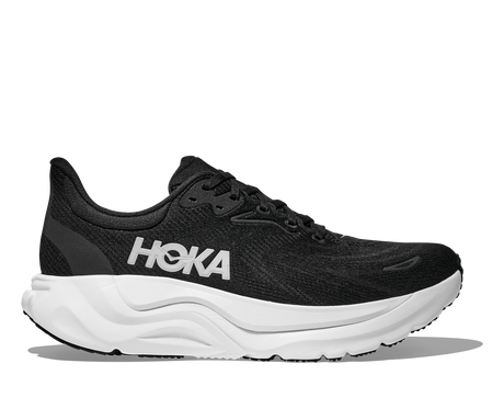 W Hoka Arahi 8 Wide Black White
