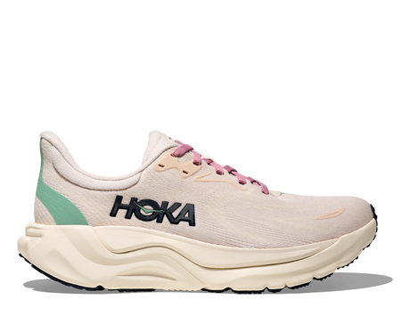 W Hoka Arahi 8 Wide Rose Cream Alabaster