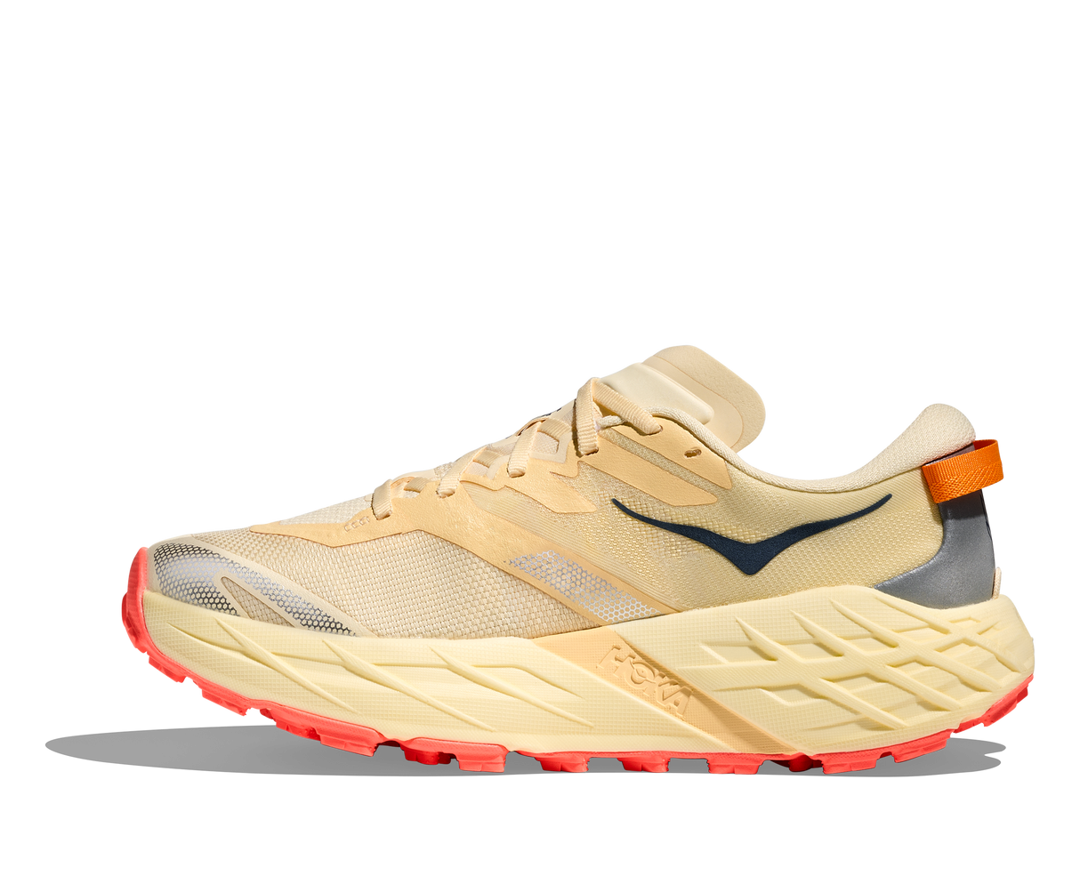 W Hoka Speedgoat 7 Vintage Yellow Neon Flame