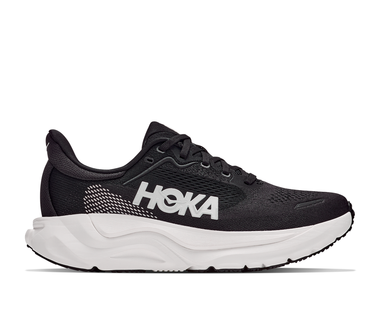 W Hoka Arahi 9 Black White