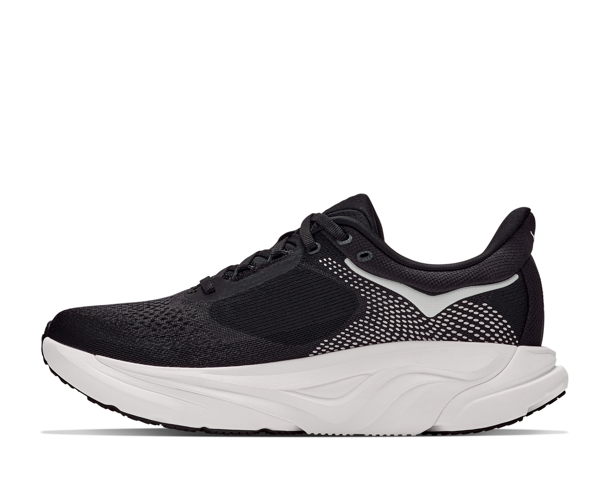 W Hoka Arahi 9 Black White