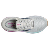 W Brooks Ghost 16 White/Grey/Estate Blue