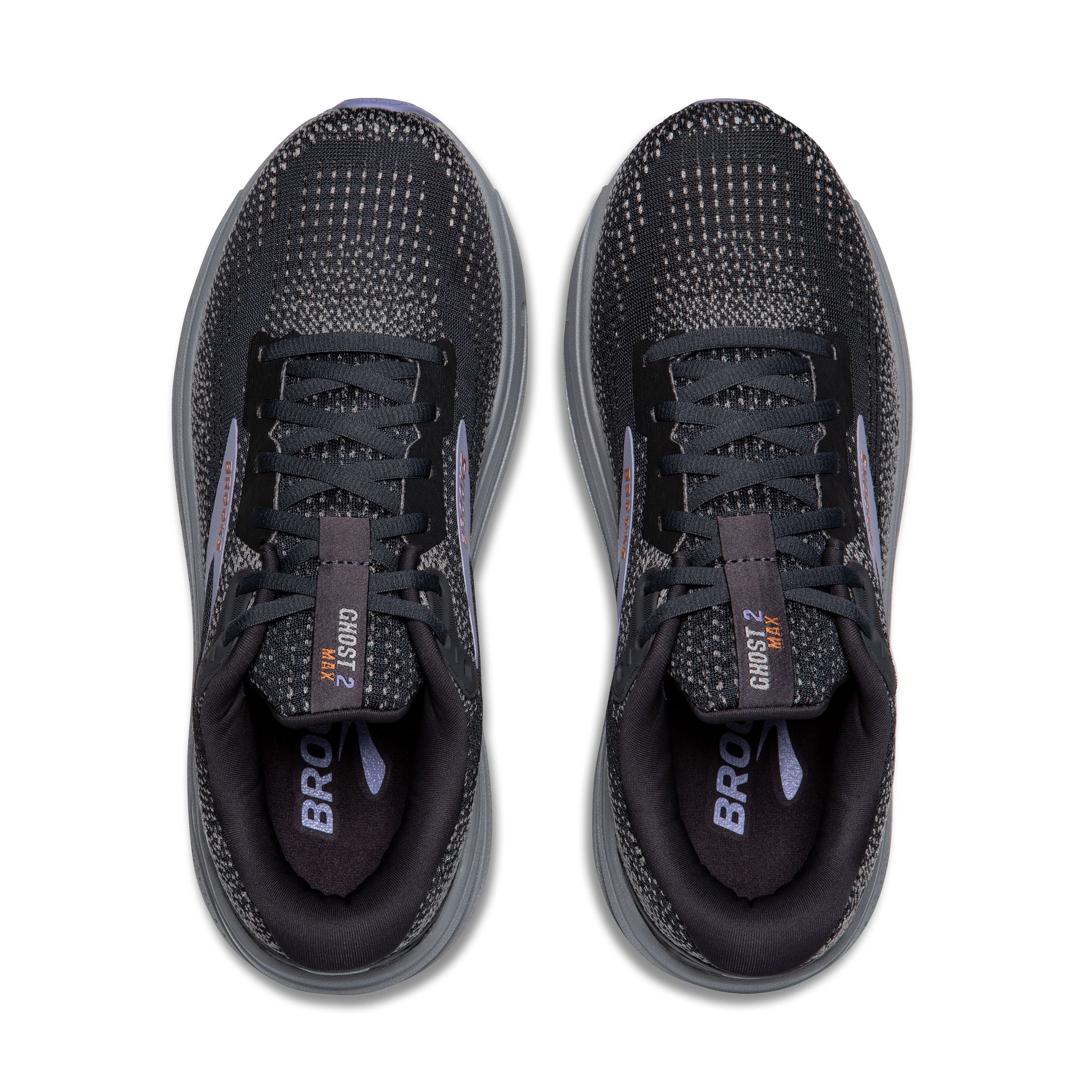 W Brooks Ghost Max 2 Ebony/Sweet Lavender/Alloy – Frontrunners