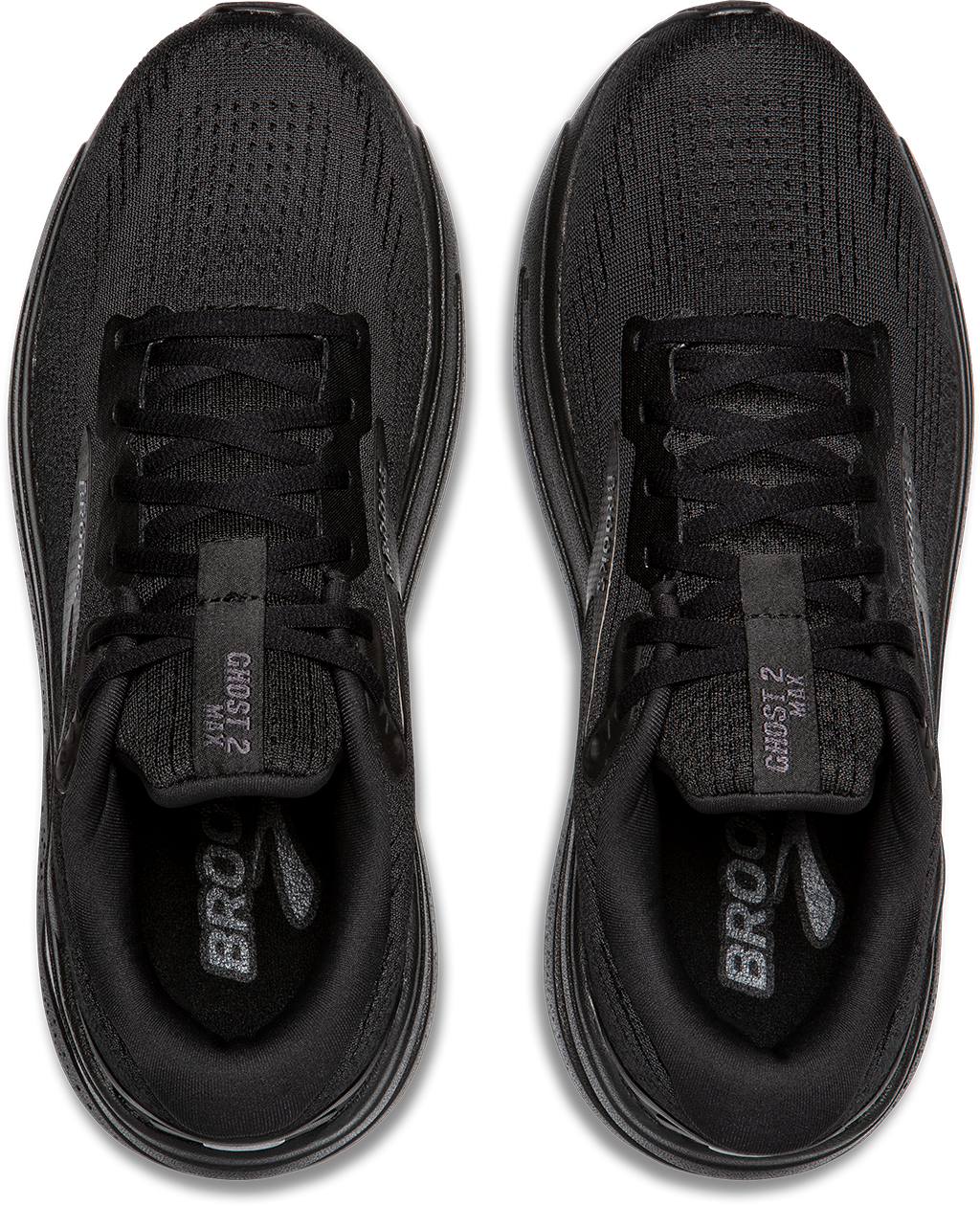 W Brooks Ghost Max 2 Black/Black/Ebony