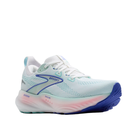 Women's Brooks Glycerin 22 White/Limpet Shell/Amparo Blue