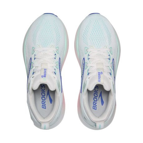 Women's Brooks Glycerin 22 White/Limpet Shell/Amparo Blue