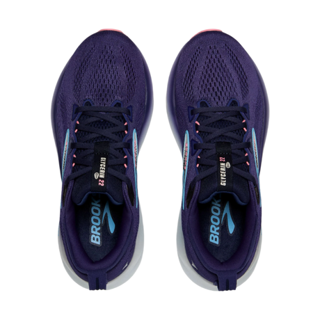Women's Brooks Glycerin 22 Blue Ribbon/Peacoat/Dianthus
