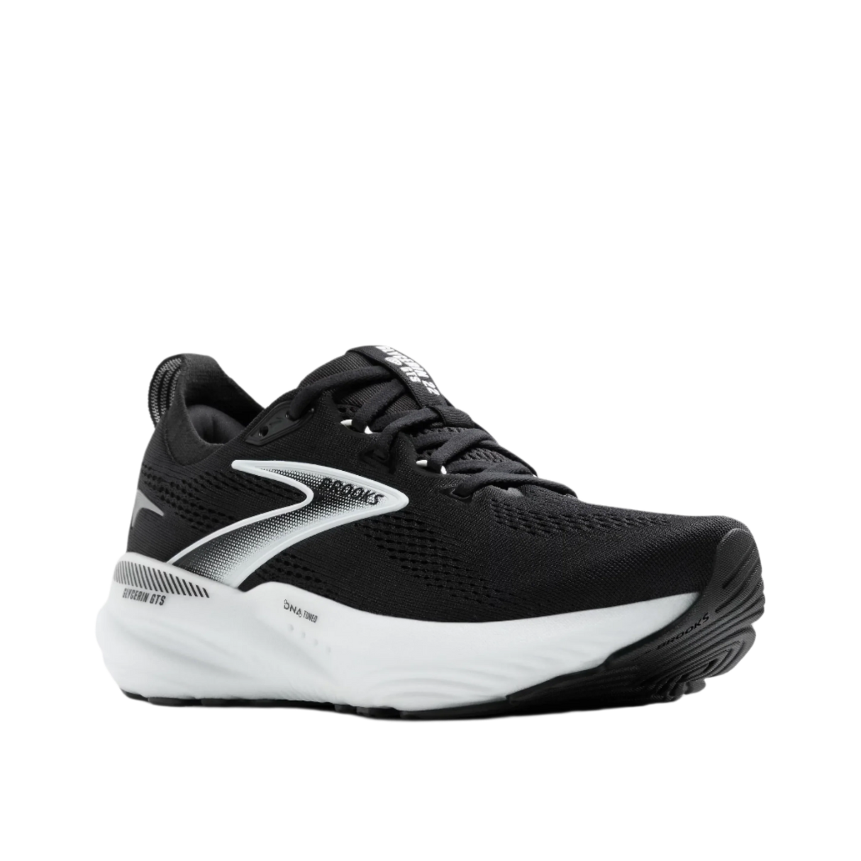 Women's Brooks Glycerin GTS 22 Black/Grey/White