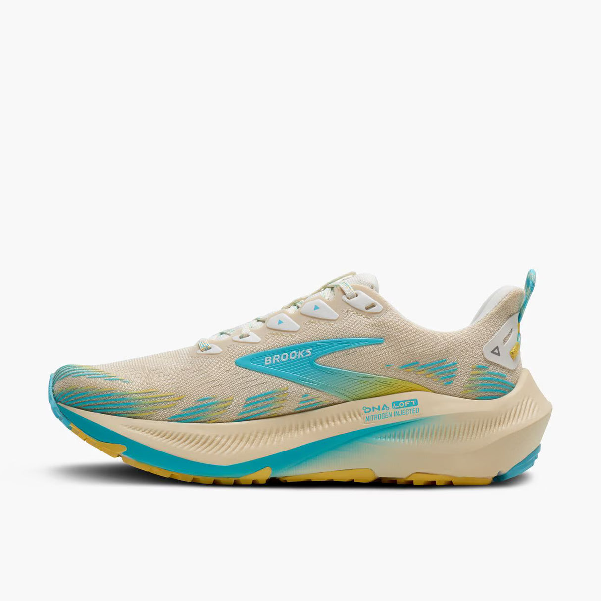 W Brooks Ghost Trail Sand/Star White/Golden Hour