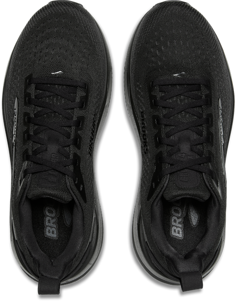 W Brooks Ghost Max 4 Black Black Ebony