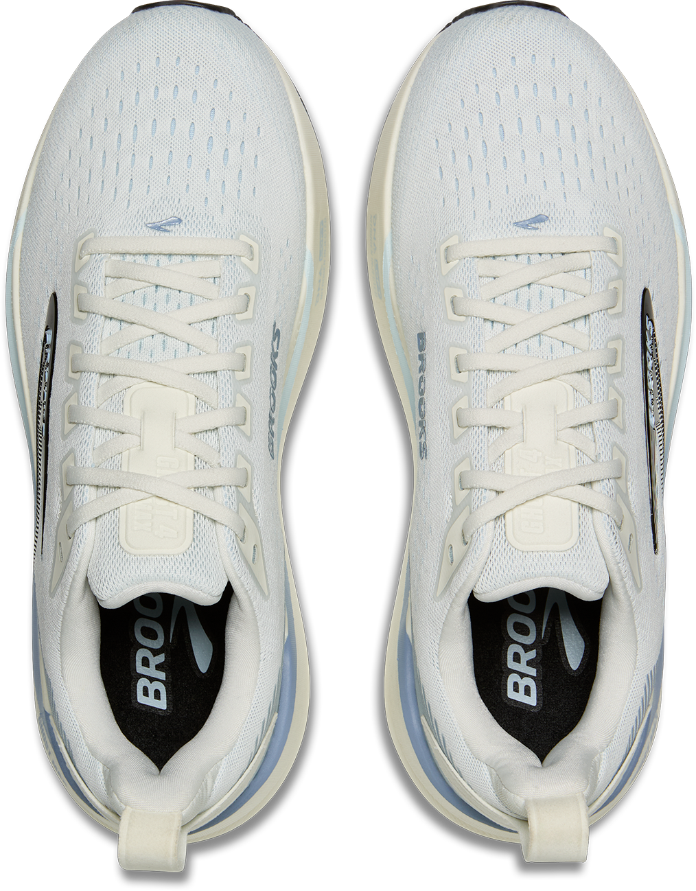 W Brooks Ghost Max 4 Grey Nantucket Rain Washed