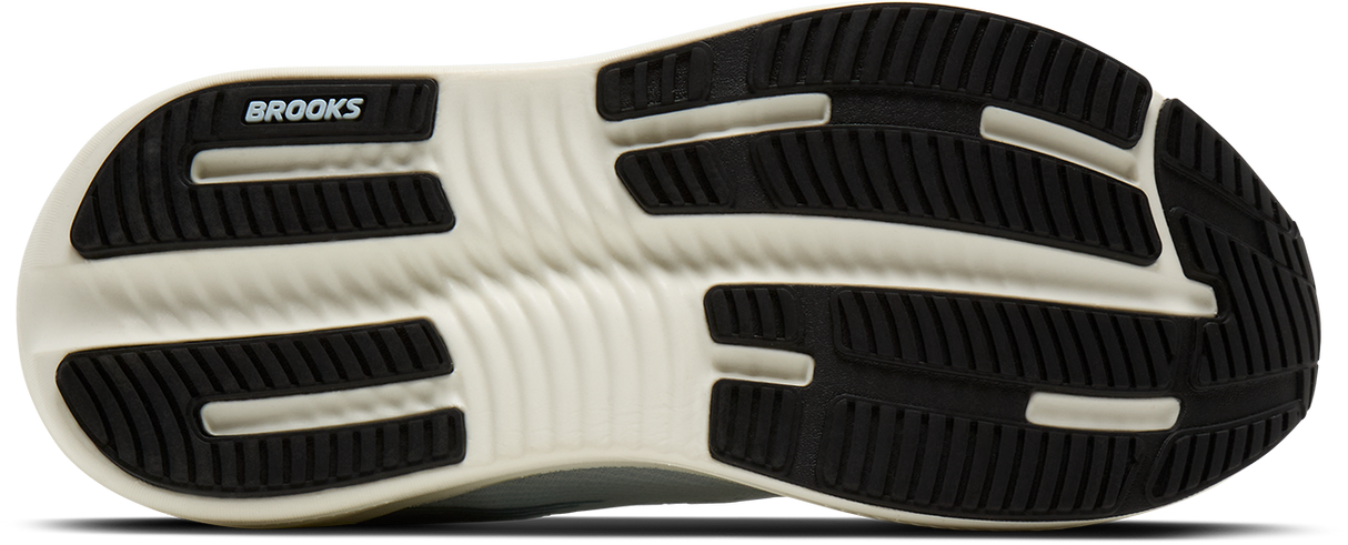 W Brooks Ghost Max 4 Grey Nantucket Rain Washed