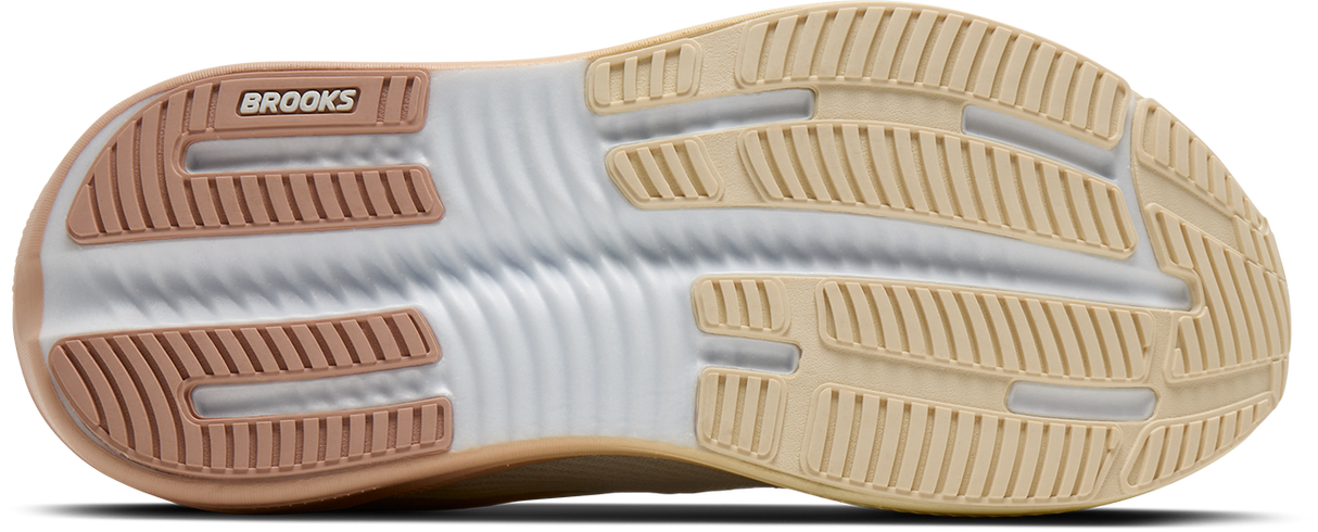 W Brooks Ghost Max 4 White Rose Rutabaga