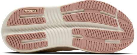 W Brooks Ghost Max 4 Arctic Wolf Rose Coconut