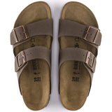Birkenstock Arizona Birkibuc Narrow/Medium Width