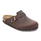 Birkenstock Boston Soft Footbed Oiled Leather, Regular/Wide Width
