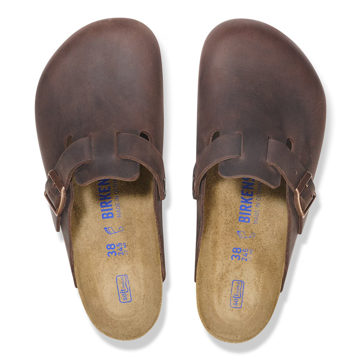 Birkenstock Boston Soft Footbed Oiled Leather, Regular/Wide Width