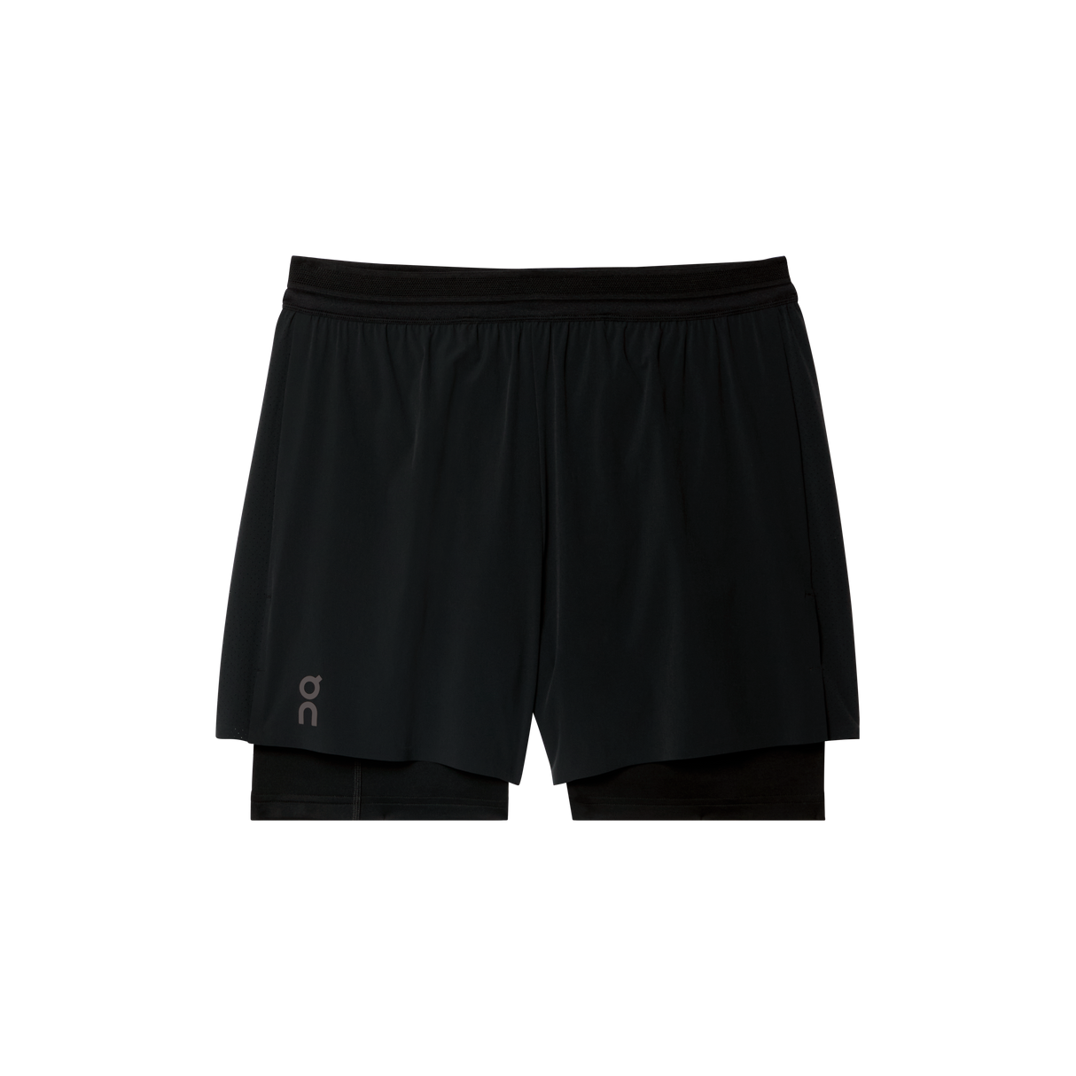 M On 5" Performance 2 in 1 Shorts Black