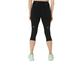 Womes Asics Road High Waist Capri Tight Black