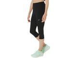 Womes Asics Road High Waist Capri Tight Black