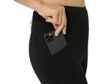 Womes Asics Road High Waist Capri Tight Black