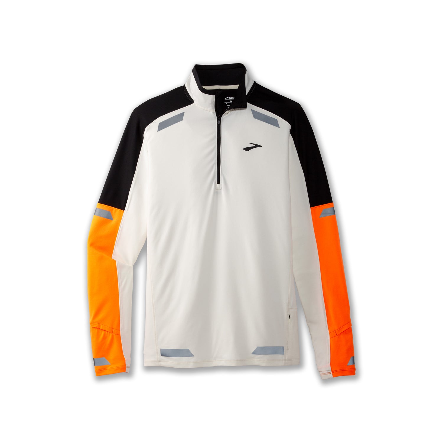 M Brooks Run Visible 1/2 Zip 2.0