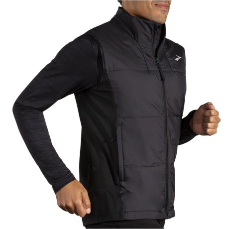 Men's Brooks Shield Hybrid Vest 3.0 Black