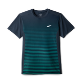 M Brooks Atmosphere Short Sleeve Setting Stripe