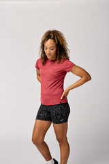 W Brooks Luxe Short Sleeve