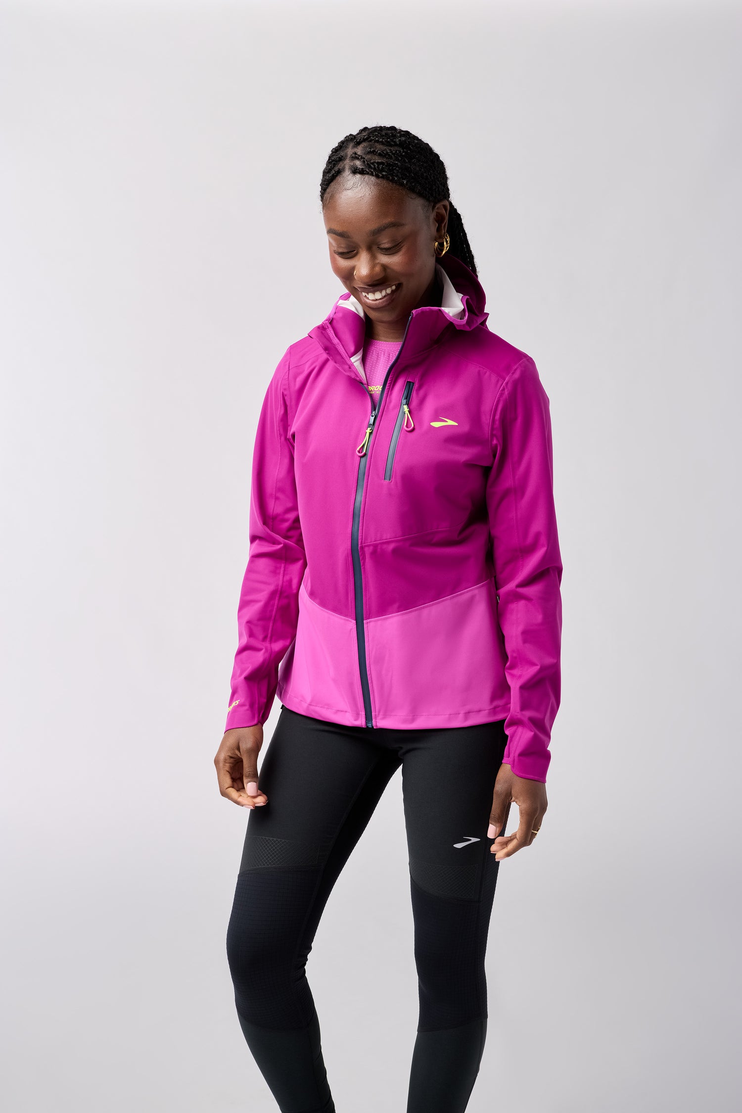 W Brooks High Point Waterproof Jacket 2