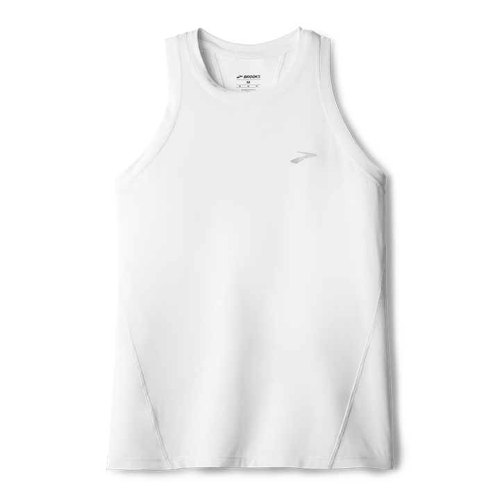 W Brooks Sprint Free Tank 3.0 White