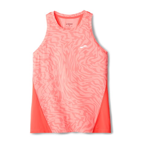 W Brooks Sprint Free Tank 3.0 Neo Cayenne
