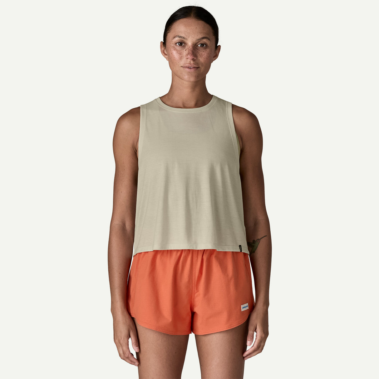 W Patagonia Cap Cool Trail Cropped Tank