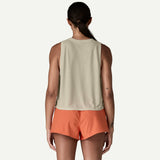 W Patagonia Cap Cool Trail Cropped Tank