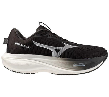W Mizuno Wave Rider 30 Black Sand White