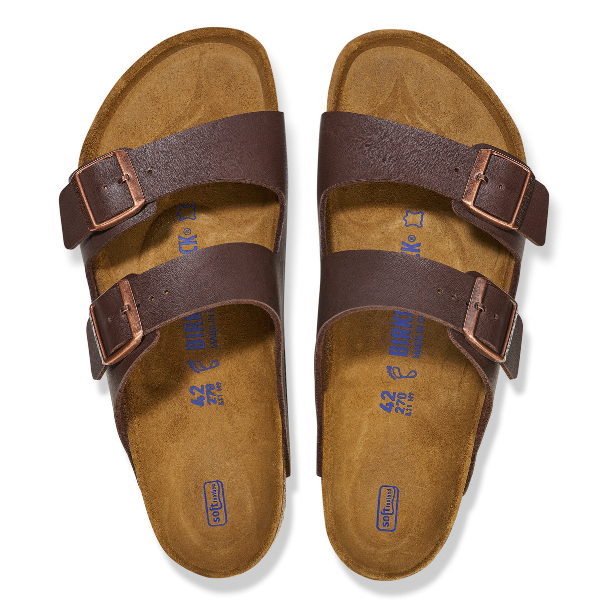 Birkenstock Arizona Soft Footbed Birko-Flor Regular/Wide Width