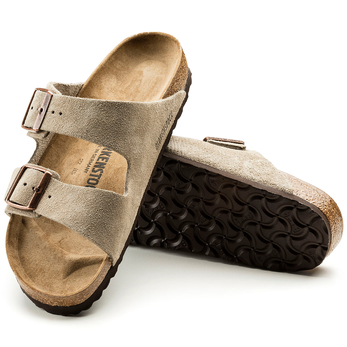 Birkenstock Arizona Suede Leather Narrow/Medium Width