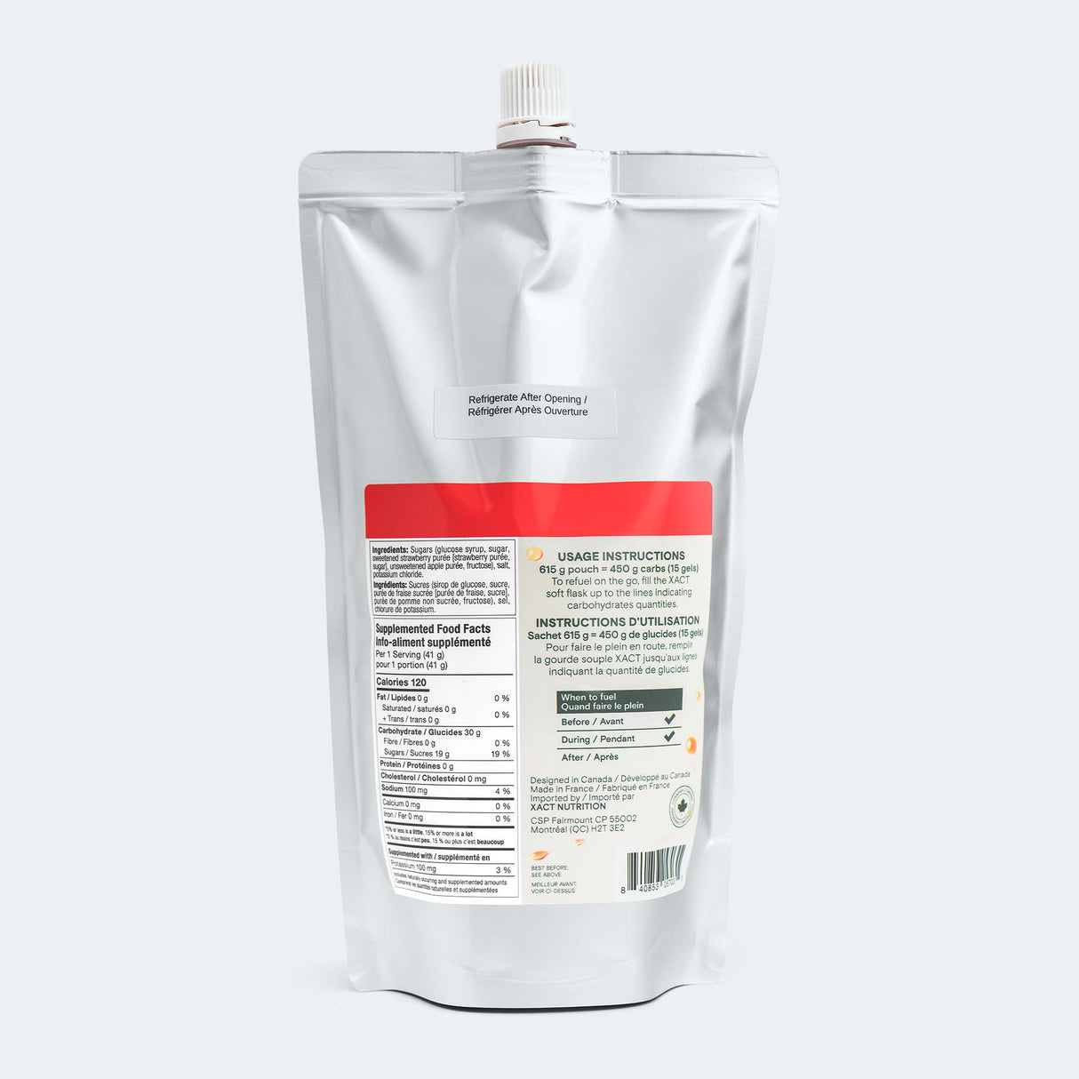 Xact Energy Fruit Gel Refill