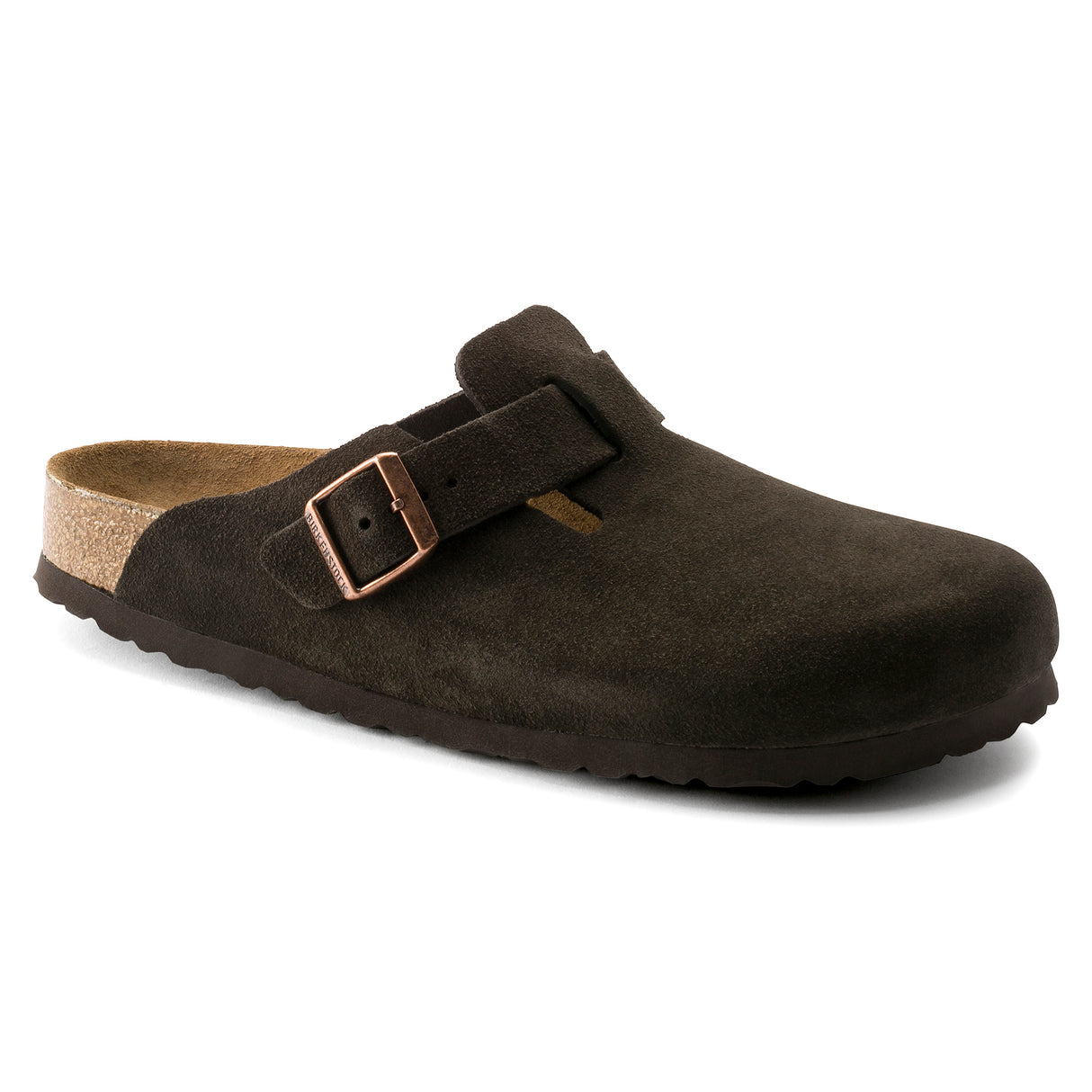 Birkenstock Boston Soft Footbed Suede Regular/Wide Width