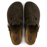 Birkenstock Boston Soft Footbed Suede Regular/Wide Width