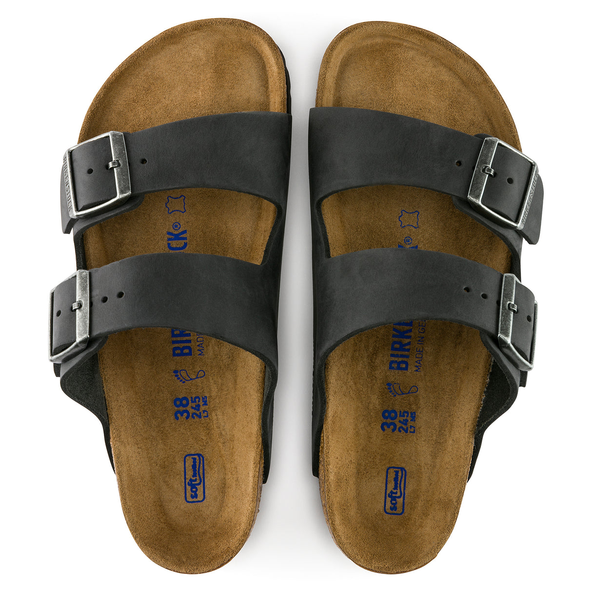 Birkenstock Arizona Soft Footbed Oiled Leather Medium/Narrow Width
