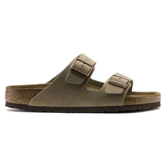 Birkenstock Arizona Soft Footbed Suede Regular/Wide Width
