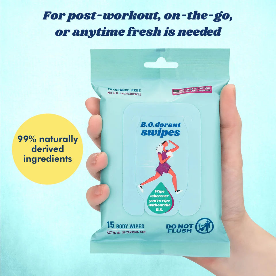 Butt Napkins B.O. dorant Swipes